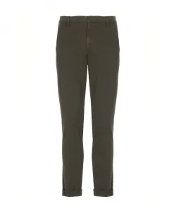 Коричневые хлопчатобумажные мужские брюки с карманами Dondup, коричневый