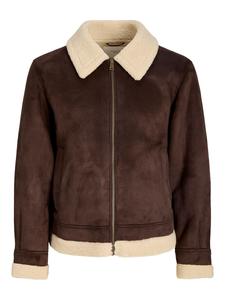 Куртка межсезонная JACK & JONES, коричневый