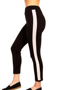 Спортивные штаны черного/белого цвета Angel Apparel