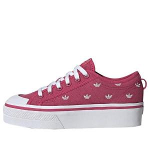 Кроссовки оригинальные nizza platform Adidas, розовый
