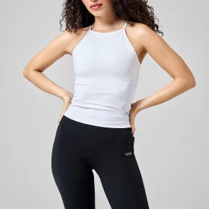 Женская майка с встроенным бюстгальтером на запах Casall, белый