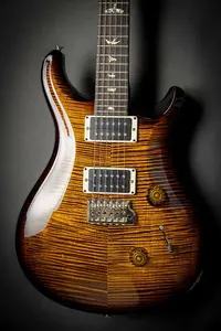 PRS Custom 24 Black Gold с градиентом Wraparound (0382683)