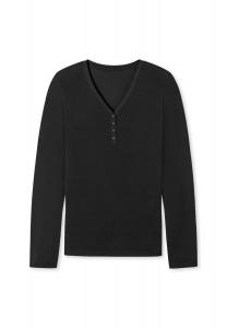 Пижамный топ Mix & Relax SCHIESSER, черный