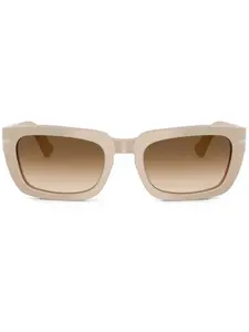 Солнцезащитные очки в прямоугольной оправе Persol, нейтральный