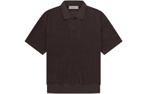 Рубашка поло Drop2 SS23 мужская сливово-фиолетовая Fear Of God Essentials, цвет Plum