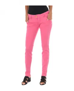 Узкие джинсы из денима Met, розовый