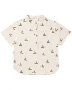 Рубашка из льняной смеси Rylee + Cru Collective Mason, цвет multi