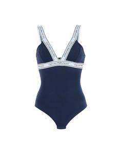 Женский вязаный боди Emporio Armani, полуночно-синий