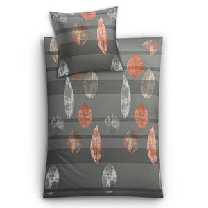 Сатиновое постельное белье мако laurus Kleine Wolke, серый