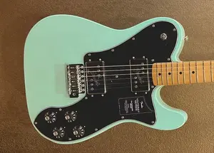 Fender Vintera II 70-х Telecaster Deluxe с тремоло - Surf Green
