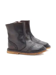 Ботинки с брогированием Pèpè, коричневый
