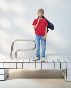 Простая базовая футболка для мальчиков Kids El Corte Inglés, красный