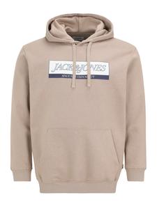 Толстовка Jack & Jones Plus JORInwood, серо-коричневый
