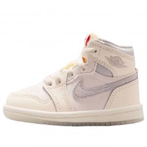 (TD) Air Jordan 1 Retro High 'Sail University Red'