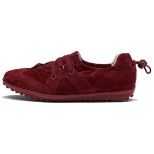 Низкие повседневные туфли Sugar Bean Princess для женщин LE SAUNDA, Cherry Red Bos