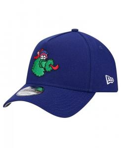Мужская регулируемая шляпа Royal Philadelphia Phillies Phanatic 9FORTY с А-образной рамкой New Era, синий