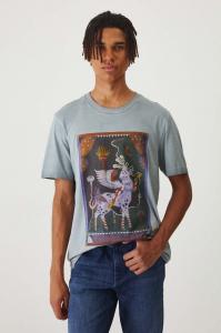 Хлопковая футболка Medicine, серый