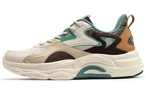 Кроссовки Spiritual Eye 4.0 Chunky для мужчин с низким верхом, овсяное молоко/яванский зеленый 361°