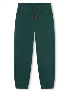 Спортивные брюки с логотипом HUGO KIDS, зеленый