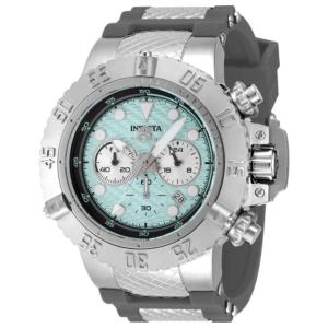 Invicta Мужские кварцевые часы Subaqua 50 мм, серебряный