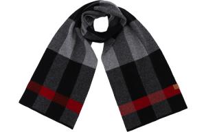 Шарф Thicken The Lattice Knit для мужчин ELLE, черный