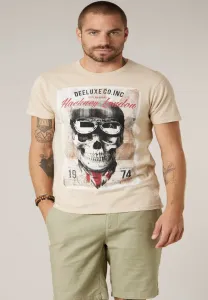 Оригинальная футболка с принтом клема Deeluxe, Helles Beige