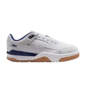 Кроссовки Jordan Flight Court GS 'Neutral Grey Midnight Navy Gum', серый