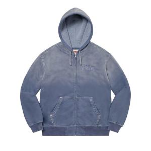 Толстовка Supreme x True Religion Zip Up Hooded Sweatshirt 'Indigo', синий