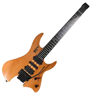 Электрогитара Bootlegger Guitar Absinthe Headless 2022 Honey Clear Matte EMG Coil Split Tremolo Case