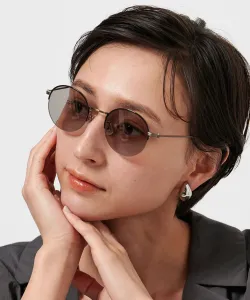 Солнцезащитные очки Zoff Half Metal Boston United Arrows, цвет Dk.Gray