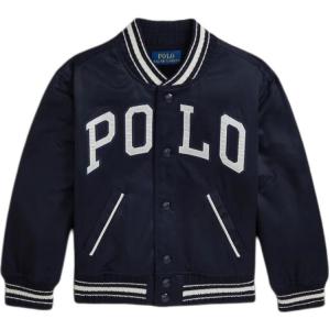 Polo Ralph Lauren Бейсбольная куртка темно-синяя детская