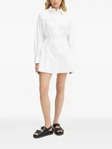 Платье-рубашка с присборенной талией IVY OAK, белый