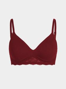 Бюстгальтер без косточек Erlich Textil BH gemouldet Elisabeth, цвет weinrot