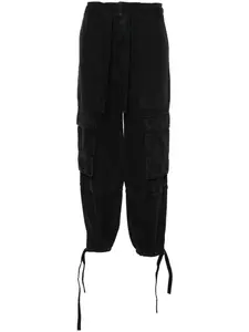 Зауженные джинсы карго Ivy MARANT ÉTOILE, черный