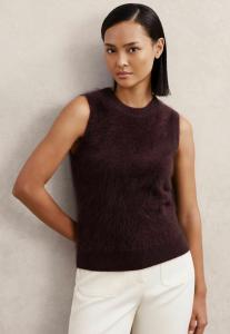 Топ Reiss Top, Burgundy/Red