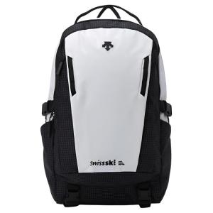 Descente Рюкзак для активного отдыха, 26 л, нейлон, белый и черный, унисекс