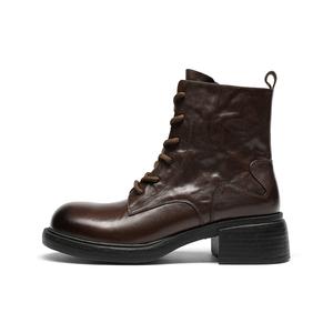 GOLDLION Мартин Боутс женские коричневые, цвет Brown