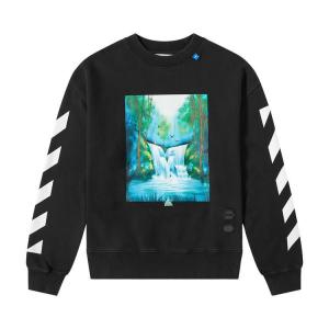 Толстовка Off-White Waterfall Over Sweatshirt, Black