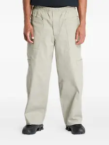 Брюки с широкими штанинами и карманами Nike, серый