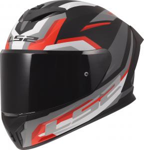 LS2 ff820 rapid iii hyper helmet, Black/Red