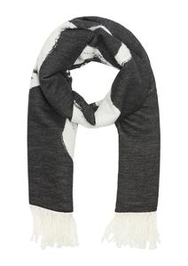 Шарф s.Oliver BLACK LABEL, цвет Ivory/Black