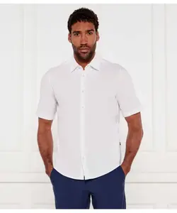 Рубашка Раш_2_м Regular fit Boss Orange, белый