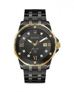 Часы Bulova Marine Star, 44 мм, черный