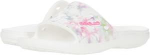 Унисекс сандалии Crocs с графическим рисунком, Pastel Bleach Dye