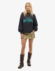 Толстовка Outdoor Location свободного кроя с рисунком доски Superdry