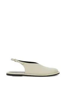 Балетки с пряжкой Studio Nicholson, нейтральный