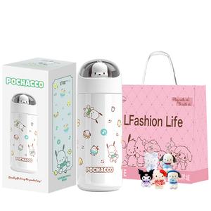 Набор подарочных термостаканов 400 мл Sanrio, Pacha Dog Thermos Mug + Lflife Gift Bag + Pendant