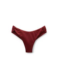 Плавки бикини CALZEDONIA SHINY SATIN, Wine Red