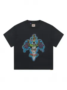 Хлопковая футболка Live For Metal Gallery Dept., черный