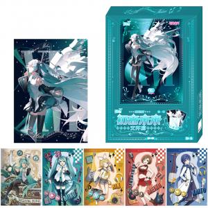 Набор файлов Hatsune Miku Melody Edition слепая коробка товары отдельная слепая коробка/полный набор 9 шт KAYOU